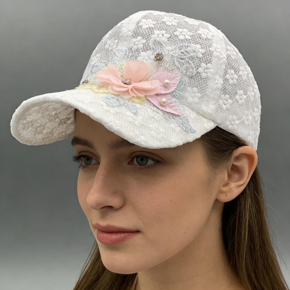 Spring Summer Thin Breathable Mesh Duckbill Cap for Women Lace Embroidered Flower Snapback Hat Trendy Outdoor Sunshade Baseball