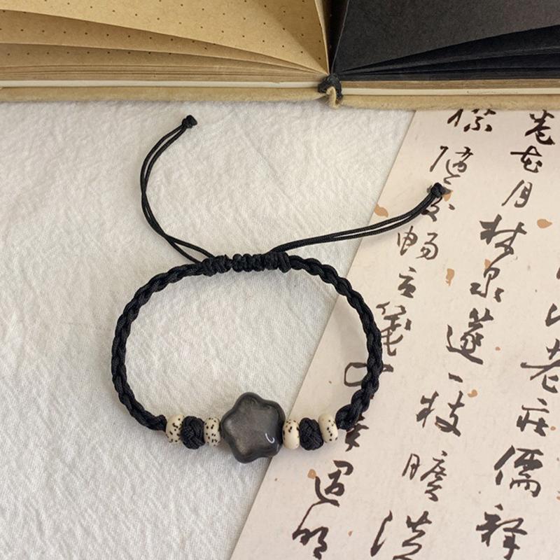 

Элегантный милый парный браслет для женщин и девочек, универсальный браслет ручной работы с плетеной веревкой в виде луны и звезды, ювелирные изделия, аксессуары, подарки