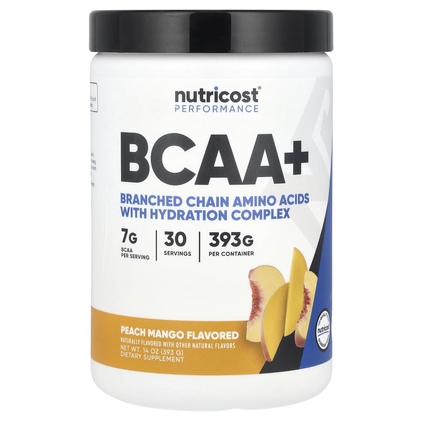 

Athletic Performance, Bcaa+, Peach Mango, 393G (14Oz)