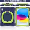 Silicone Kids Tablet Stand Case IPad 10th Gen Shockproof Full Coverage With Built-in Kickstand