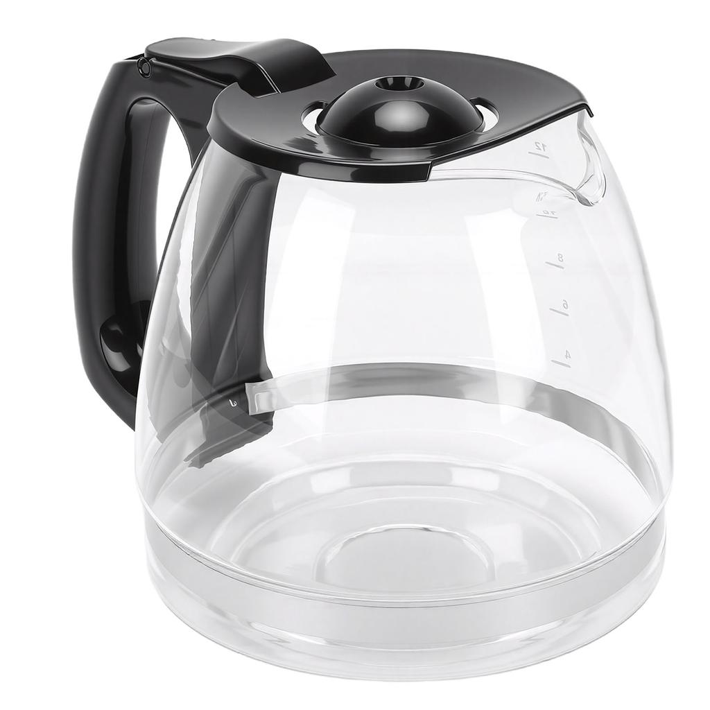 Glass Coffee Pot Easy to Clean Heat Cold Proof Coffee Maker Replacement   with Handle