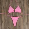 Sexy Women Bikini Brazilian Swimsuit Push-up Padded Bra Thong Two Pieces Swimwear Beachwear Bathing Suit Femme