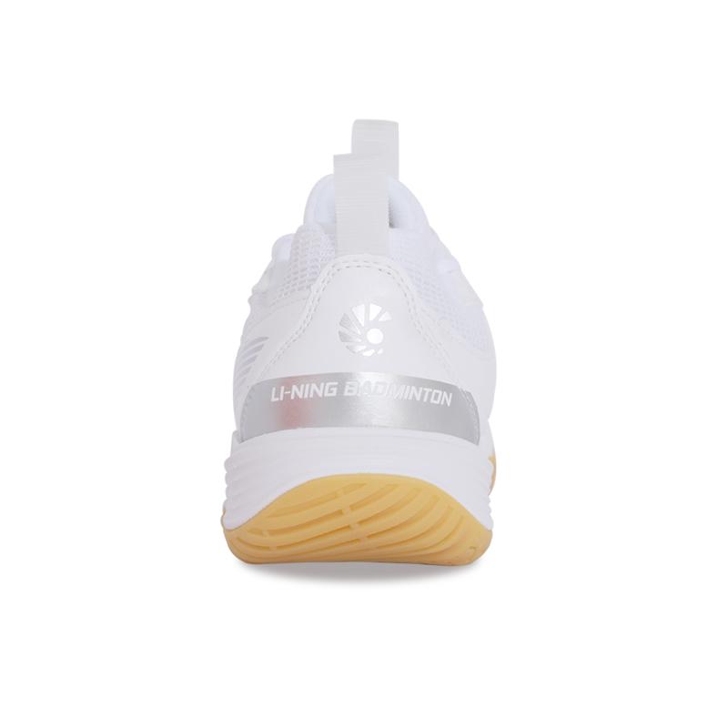 Li Ning All-Around King V Shock Absorbing Non-Slip Wear-Resistant Breathable Mid-Top Badminton Shoes Unisex Sneaker White AYTT001-5