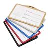 Aluminum Alloy ID Card Cover Case Bank Business Work Card Holder with ABS Retractable Badge Reel Credit Work Card Badge Bag