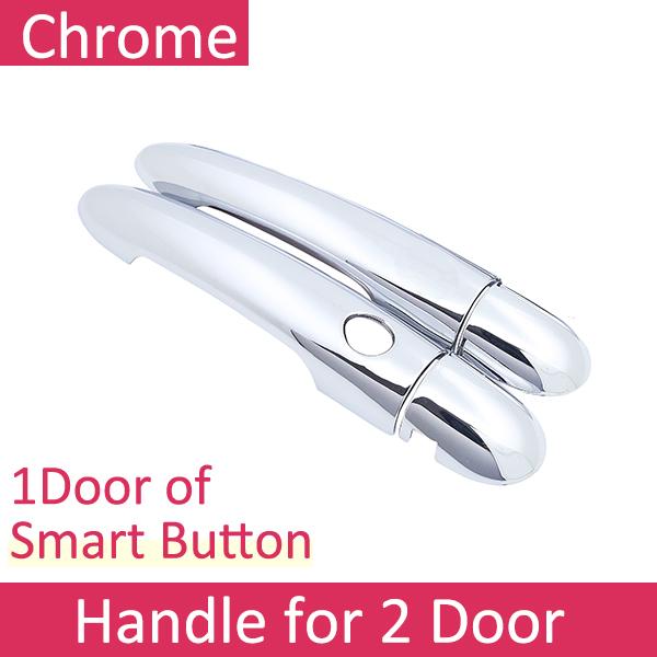 For Renault Megane II MK2 2 2002~2009 Chrome Door Handle Cover Car Accessories Stickers Trim Set 2003 2004 2005 2006 2007