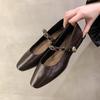 Fashion 2025 Spring Single Shoes Fashion Shallow Slip On Women Flat Shoes Ladies Casual Outdoor Ballerina Shoe