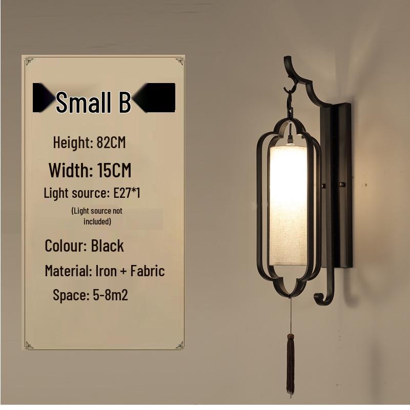 Chinese Zen Style Single Head Pendant Light for Restaurant, Bedroom, Tea Room, Corridor, and Dining Room