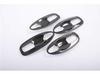 15-23 Renault Kadjar Carbon Fiber Black Door Handle & Bowl Decoration