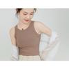 Spring and Summer New Women's Modal with Chest Pad Vest Bra One-piece Vest Home Service Camisole Crop Top Women Camisoles