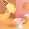 Creative Flower Ceramic Anti-Tip Cat Bowl