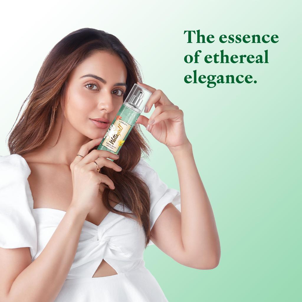 Layer’r Wottagirl Tuscan Green Body Splash 135ml | Refreshing Long-Lasting Mist Spray for Women | Green, Sandalwood & Amber Fragrance | Perfect for