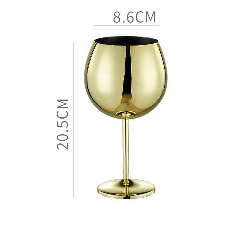 Stainless Steel Wine Glases Creative Agave Cup Liquor Cocktail Goblet Juice Tumbler Bar Party Wedding Restaurant Drinkware Cup