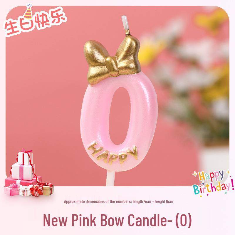 Creative Birthday Candle for Girls - Number One Cake Decoration for Baby and Children