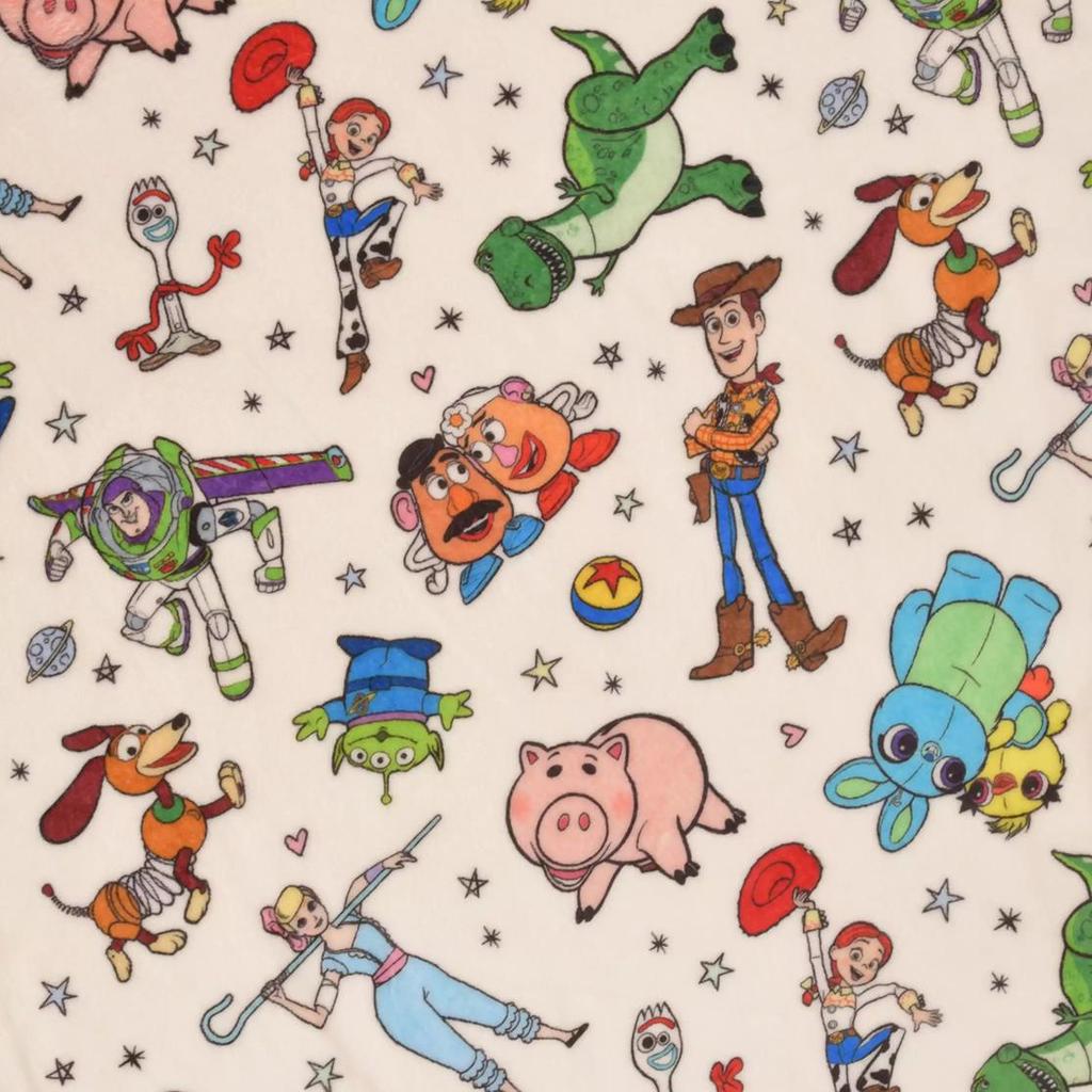 Disney Toy Story 4 Kids' Blanket ( ENJOY WINTER ) Japan NEW Disney Store