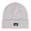 Puma Logo Fleece Hat Unisex Hats Gray 02640005