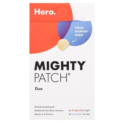 Mighty Patch Duo, 6 Original Patches + 6 Invisible Patches