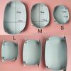 1PC Storage Box Key Wallet Plate Oval Shape Desktop Organizer PU Leather Home Decoration