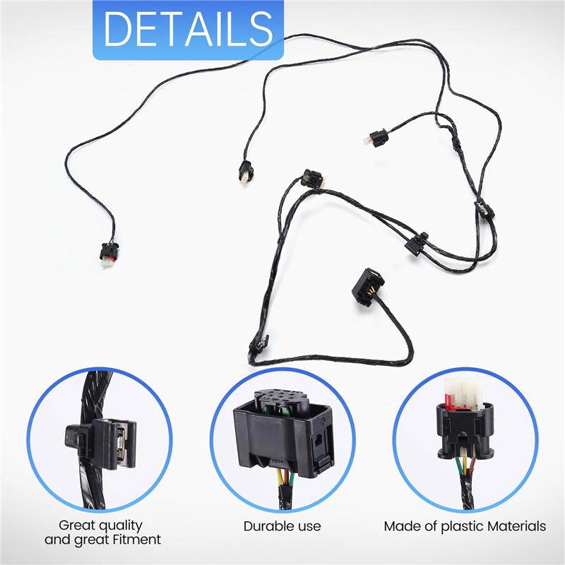 AEA7-Car Rear Bumper PDC Wiring Reversing Radar Harness 61129244425 For BMW X5 E70 2011-2013 Parking Sensor Wiring Harness