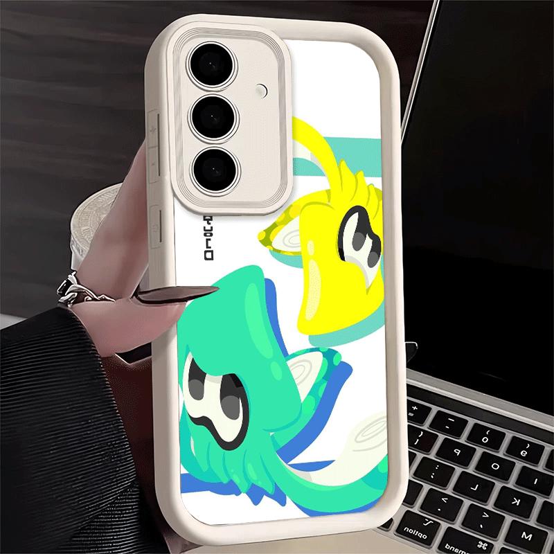 Phone Case for Samsung Galaxy A17 A16 A15 A14 A13 S-Splatoons Game A56 A36 A26 A55 A35 A25 A54 A34 A24 A53 A33 A23 A07 A06