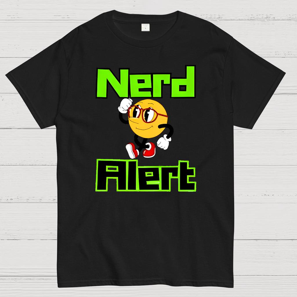 Nerd Alert Cotton Summer Casual Cool Loose T-Shirt