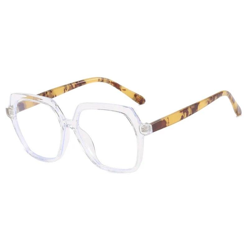 Color Irregular Anti-blue Glasses New Fashion Frames In Personality Frames For Men And Women