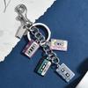Vintage Cassette Tape Keychain Retro 90S 80S Accessories For Women Girls Backpack Purse Charms