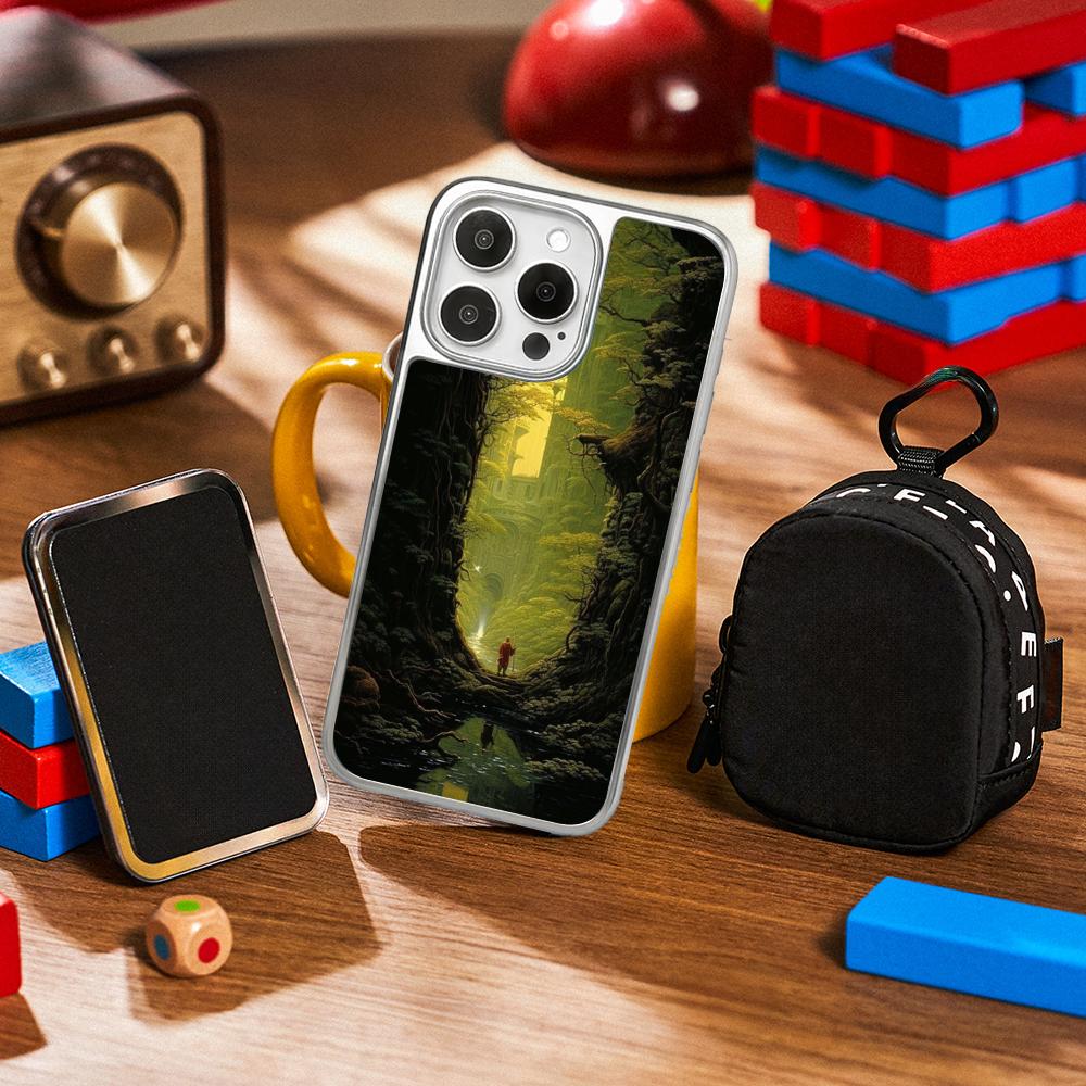 Lord R-rings Rohir-rim Cool Poster Phone Case for iPhone 16 15 14 13 12 11 Pro Max Sheepskin Silver-edged Protective Case