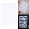 Plastic Lettering Stencil for DIY Scrapbooking Letter Alphabet Stencils Walls Painting Paper Craft Decor Number Word Template