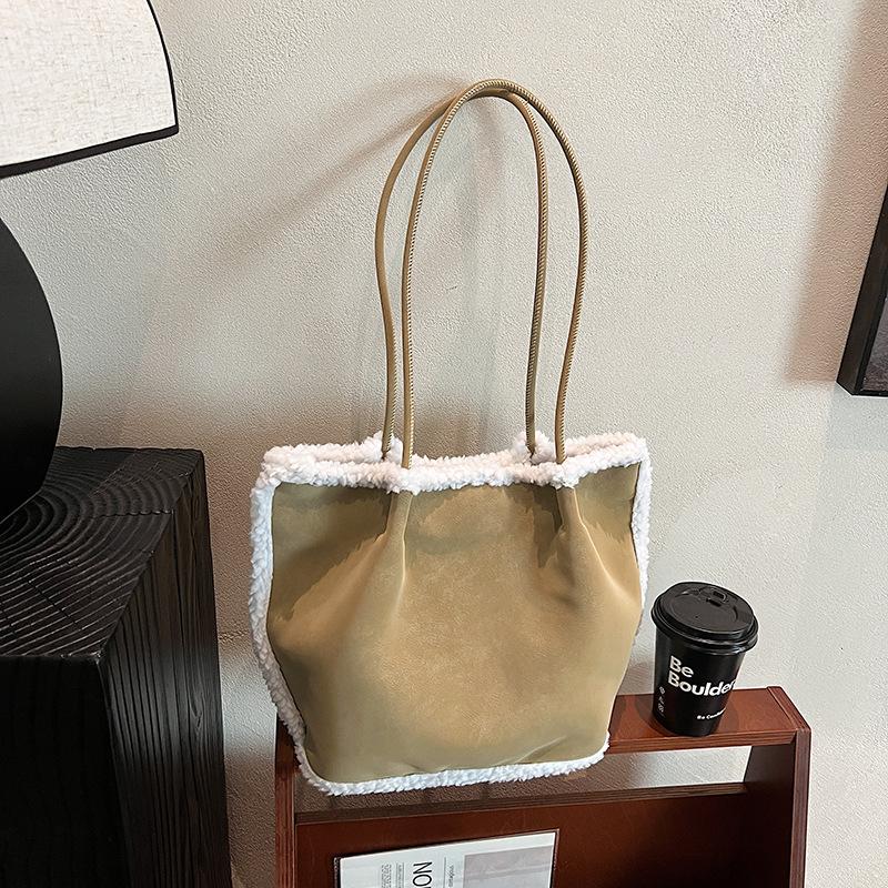 Maillard Bag, Single-shoulder Hand-carry Commuter Bag, Tote Bucket Bag