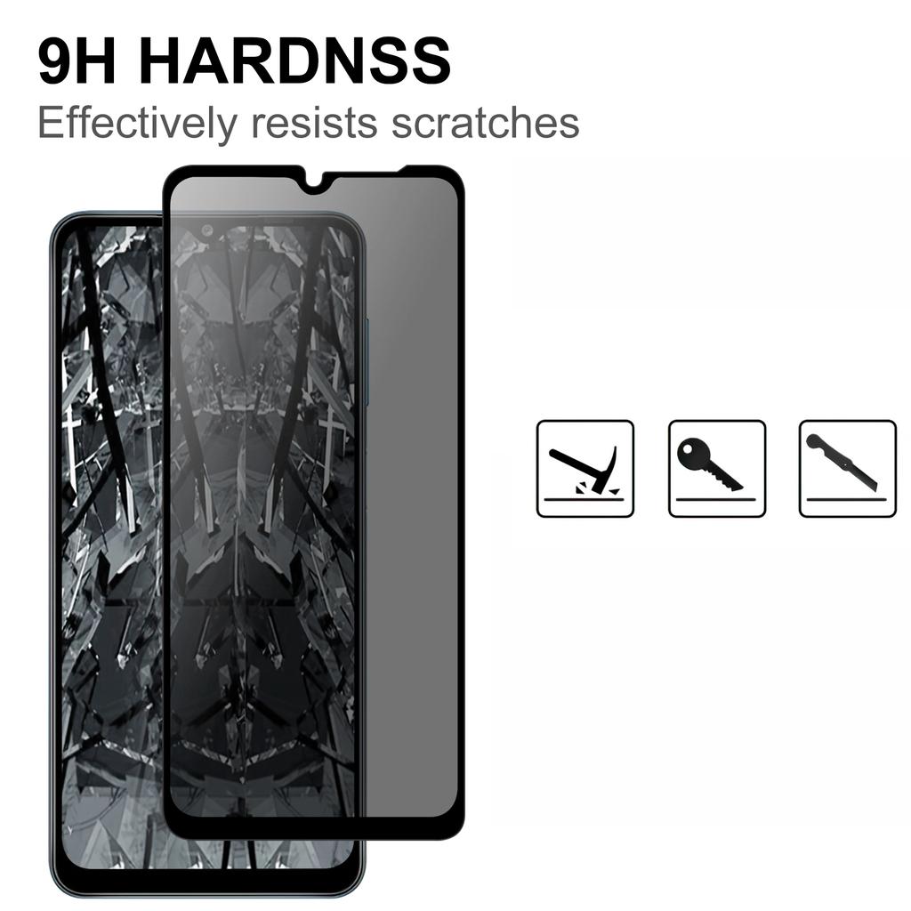 For Samsung Galaxy S25 FE Tempered Glass Screen Protector 2.5D Arc Edge Anti-Spy Film