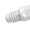 Cuesoul ROST 77 Integrated Big Set of White Black Medium Size Flights, Standard, 3, Flights, Logo, (CS-77-DB2S-M)