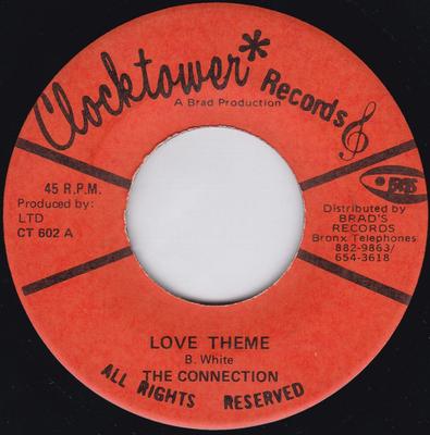 7inch Record CONNECTION  Love Theme CT602 Clocktower Reco US Reggae Ska  Dub Used