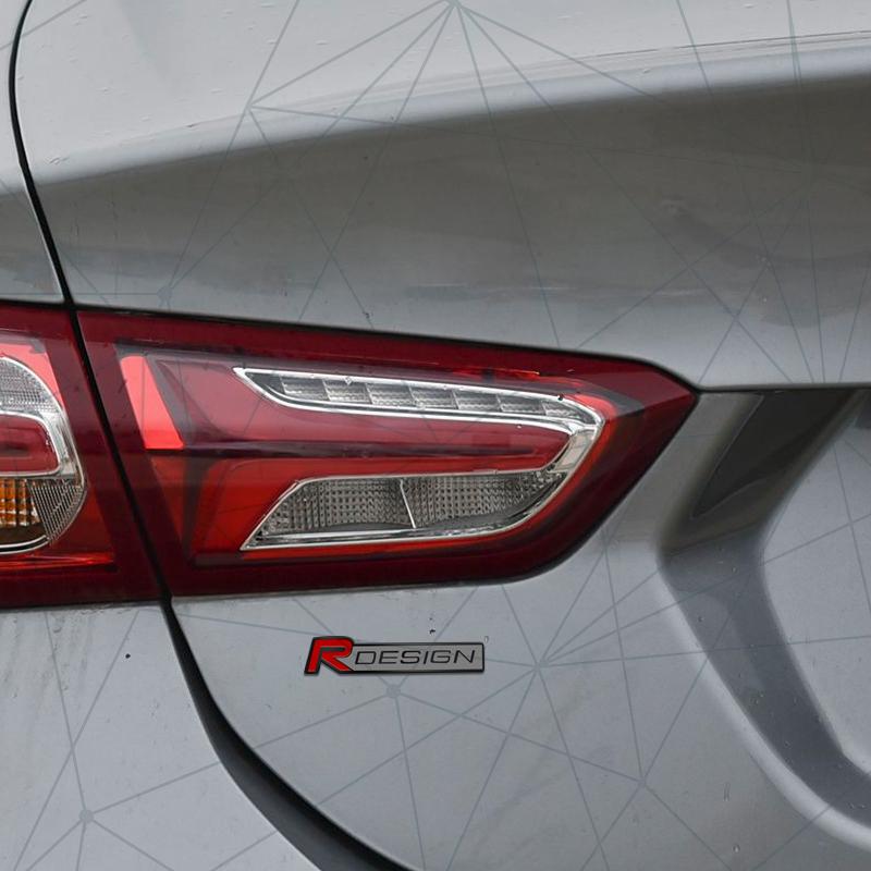 cpbkt6 3D Auto Metal R DESIGN Grille Badge Car Rear Trunk Emblem Sticker Decor For Volvo S60 V60 C30 XC90 XC60 XC40 V50 S90 V90 V70 S40