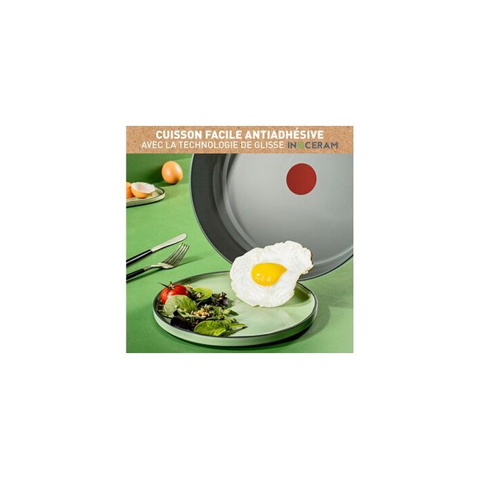 Tefal Poêle Renew+ C4240653 28 cm Noir - 3168430347724