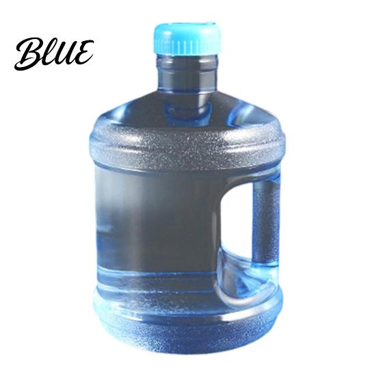 Refillable Water Cooler Container Jug with Handle And Cap Reusable Large Capacity Dispensers Sealed Twist Off Cap Food Grade Plastic Transparent