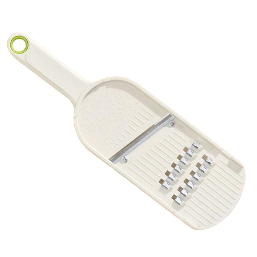 Plastic Vegetable Slicer Stainless Steel Potato Shredder Cabbage Grater  Cooking Tool зелёный