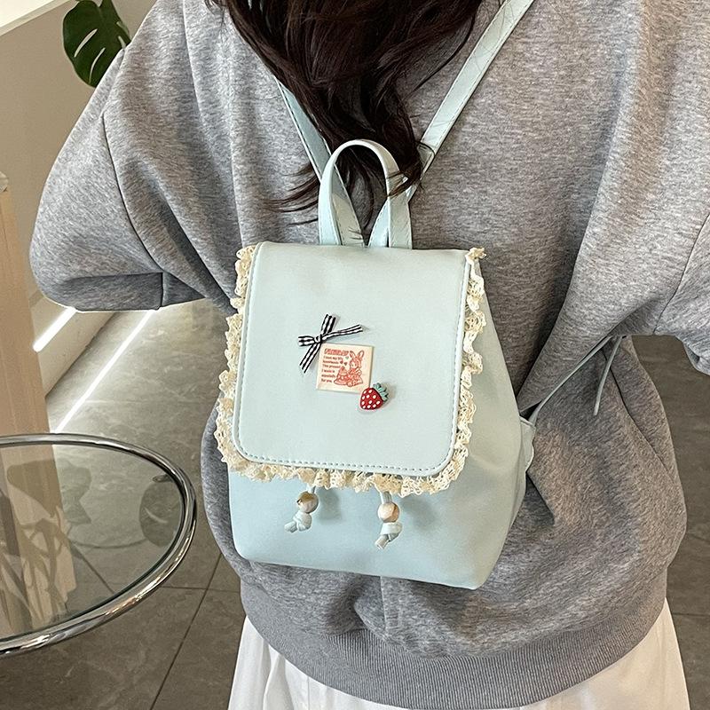 Lace Travel Small Backpack New Fashion Backpack Casual Commuter Shoulder Bag