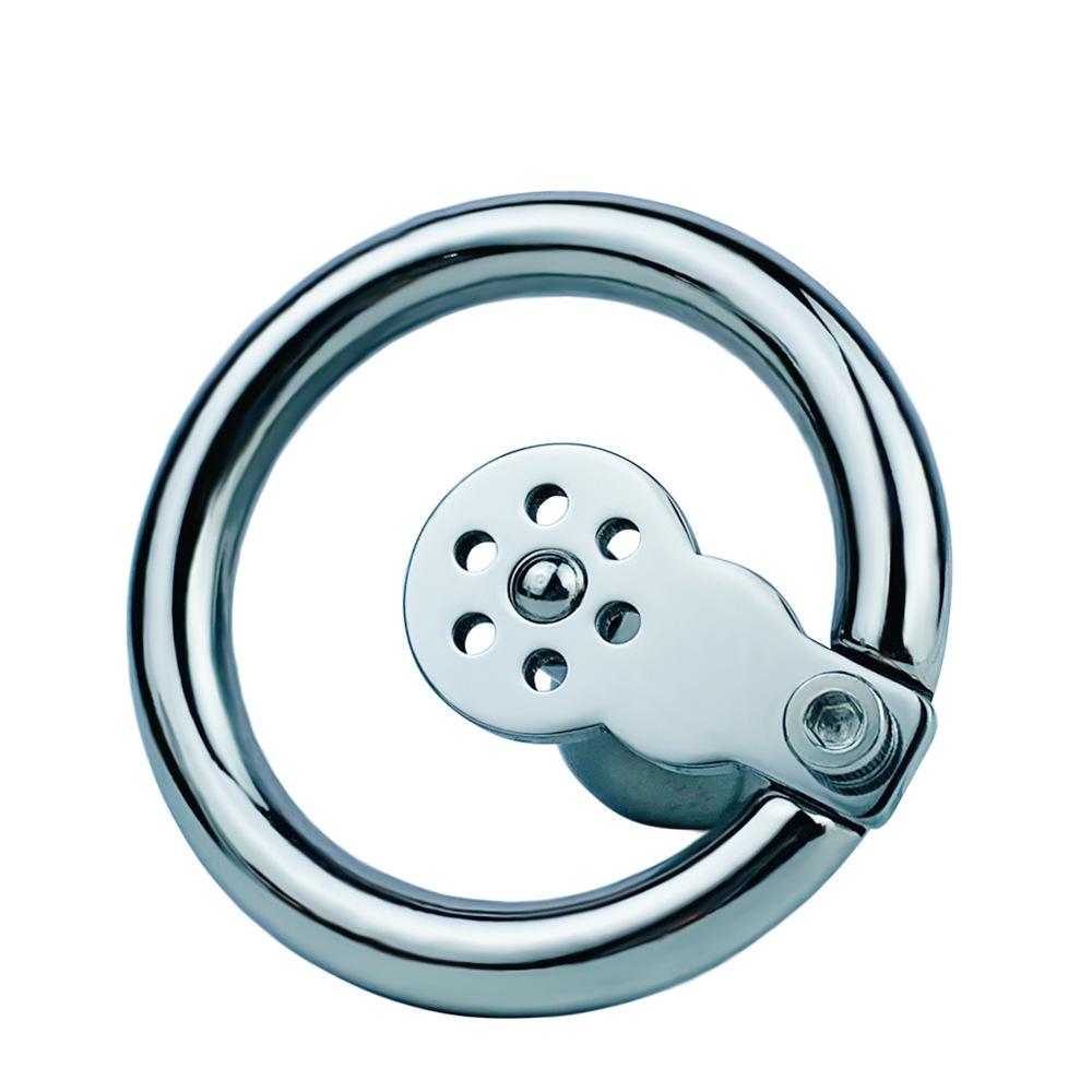 Men's Penis Lock Short Chastity Lock Metal CB Lock Penis Cage Sex Toys Cock Rings Ball Stretcher Stainless Steel BDSM Sissy