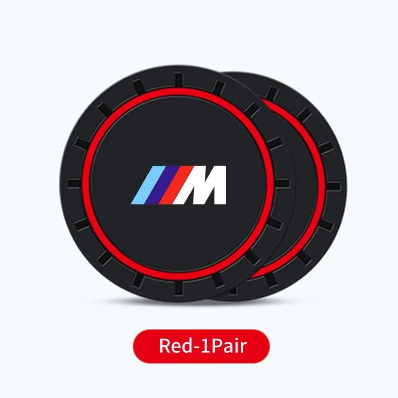 New Car Silicone Coasters Centre Console Water Centre Console Cup Non-Slip Mats Car Accessories For BMW E46 E90 G60 G20 G30