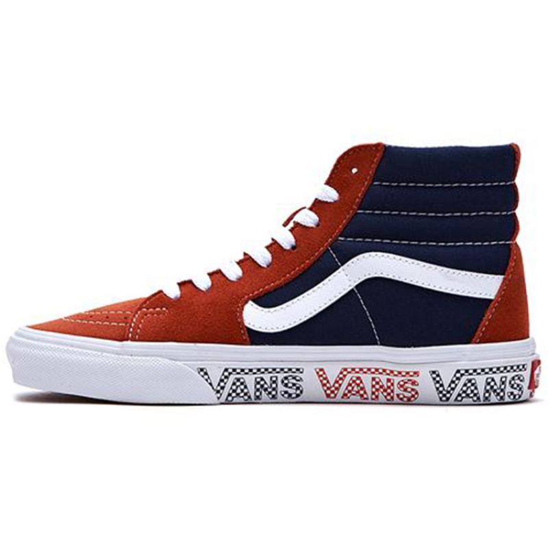 

Vans Sk8 hi Оранжево-синяя вставка Черно-коричневый Vans VN0A4BV6X0O 34.5