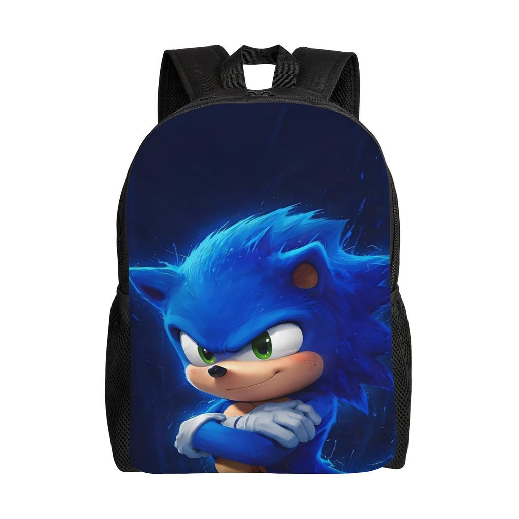 Sonices the H-Hedgehogs Backpack Kawaii Backpacks Male College Soft High School Bags Designer Rucksack