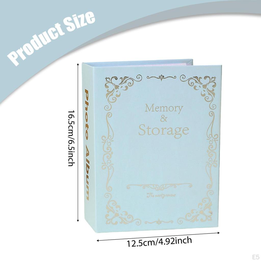 Photo Album 4x6 50 Pages,Picture Book with 100 Pockets DIY Memory for Party