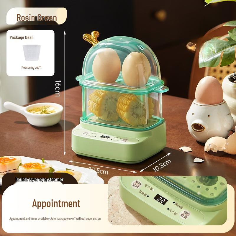 OLOEY Mini Automatic Electric Egg Cooker