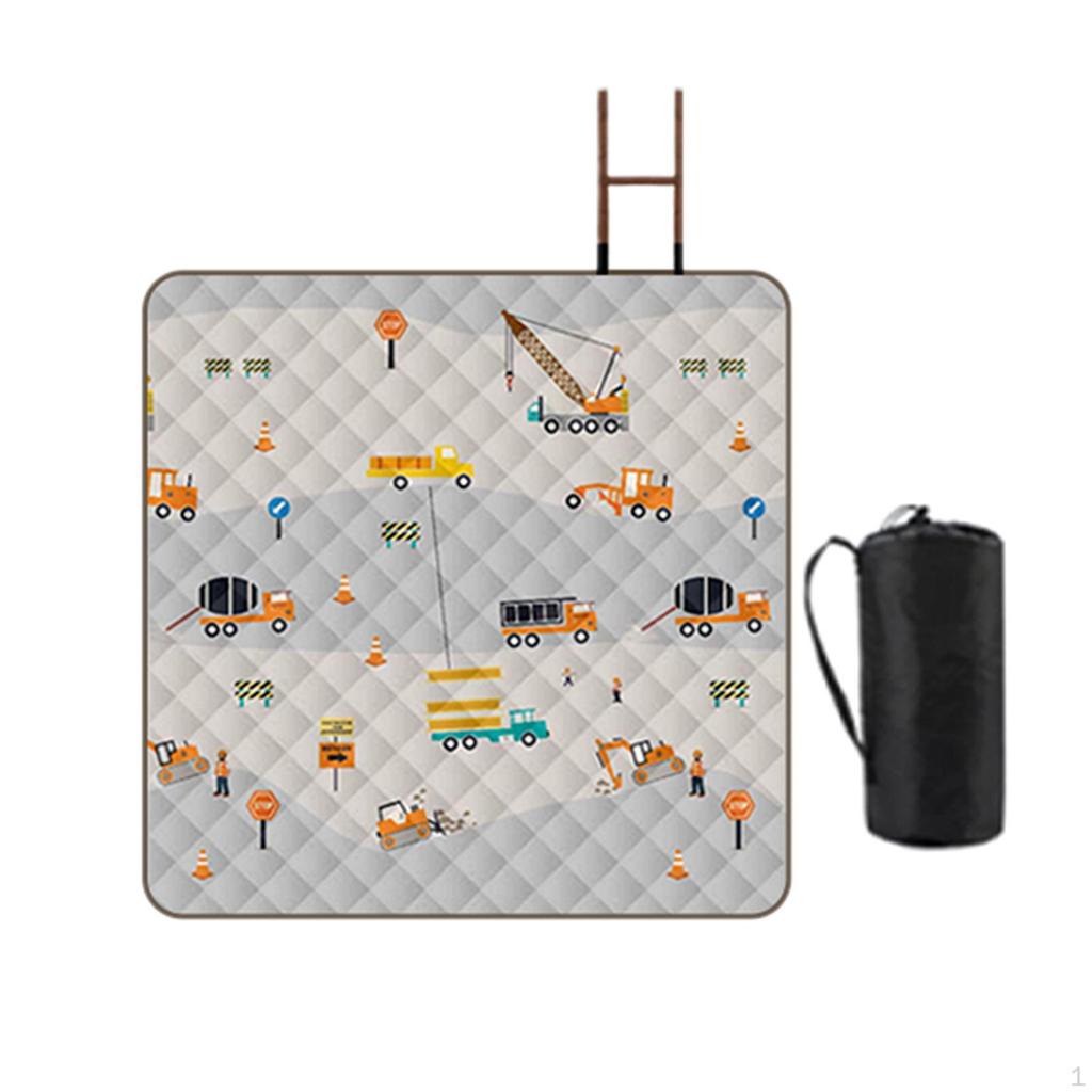 Large Beach Blanket for Travel And Picnics 200 Cm X Machine Washable Portable Camping Mat