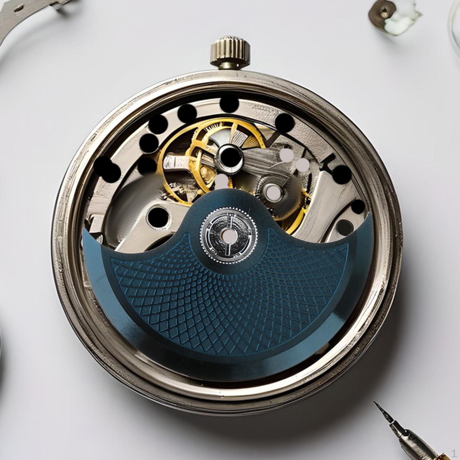 

Инструмент для ремонта автоматического ротора часов Профессиональные аксессуары для наручных часов Замена компонентов синий