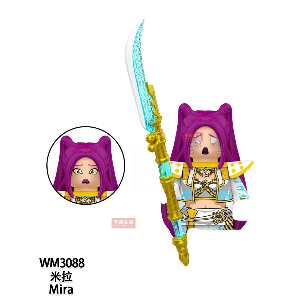 New Kpop Demon Hunters Mini Action Figure Building Blocks Toy Peripherals Desk Decoration Collection Figures Model Toy For Kid