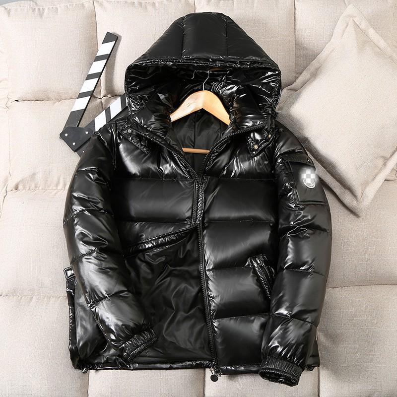 Chaqueta de Plumón Corta con Capucha para Hombre Estilo Coreano Invierno 2025 - Gruesa y de Moda