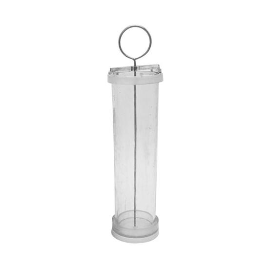 1Set Candle Mold Lightweight Cylinder Plastic Plastic Candle Mold for Paraffin