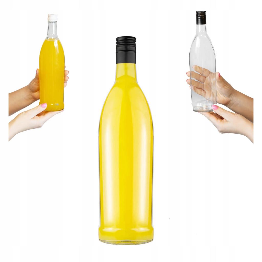 10X Szklane Butelki Iskra 500Ml Na Alkohol Sok Wino Nalewki - Domowe Wyroby