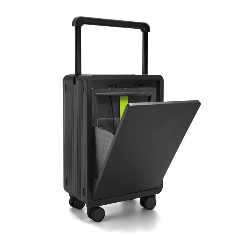 ZuoYou 20-inch Business Carry-On Luggage with Front Opening and Charging Port 20 inch